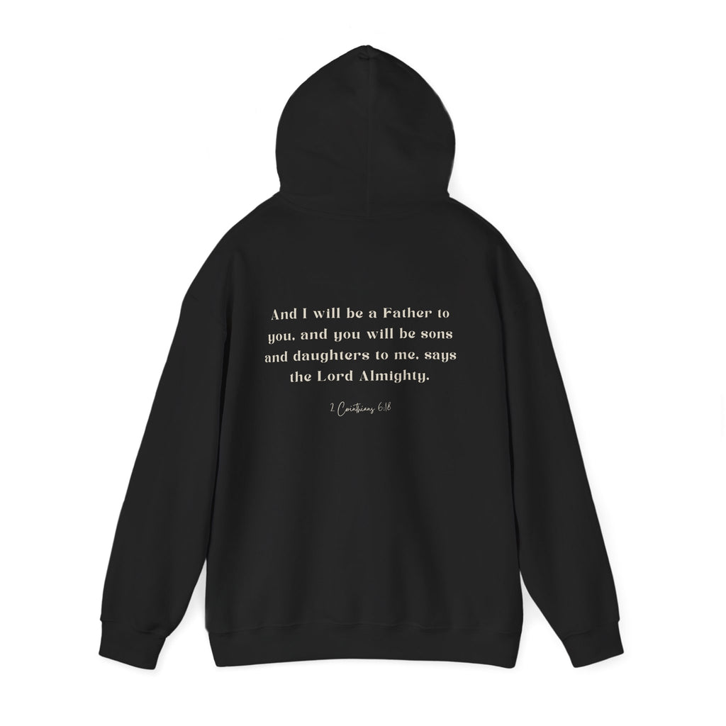 Christian Hoodie — "I Belong to Jesus" with Scripture Back