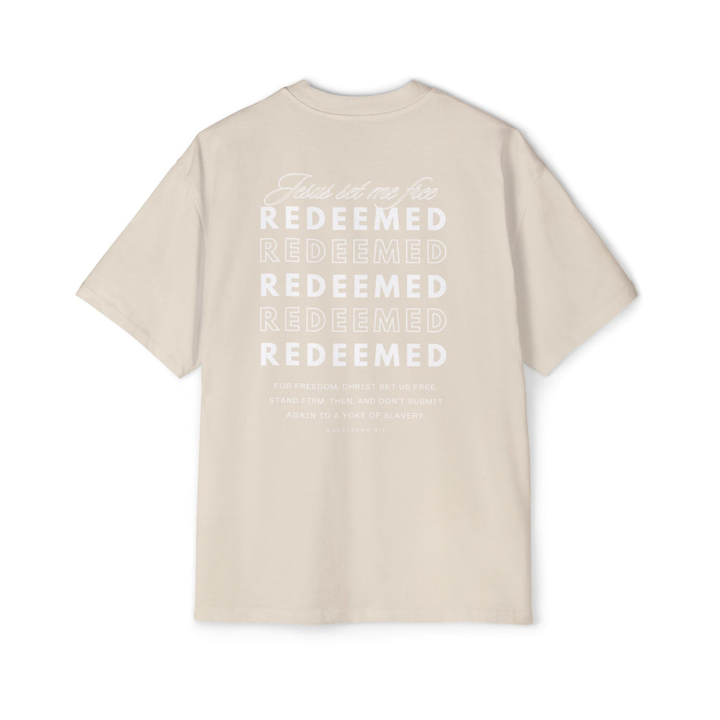 Jesus set me free | Unisex Heavy Oversized Tee