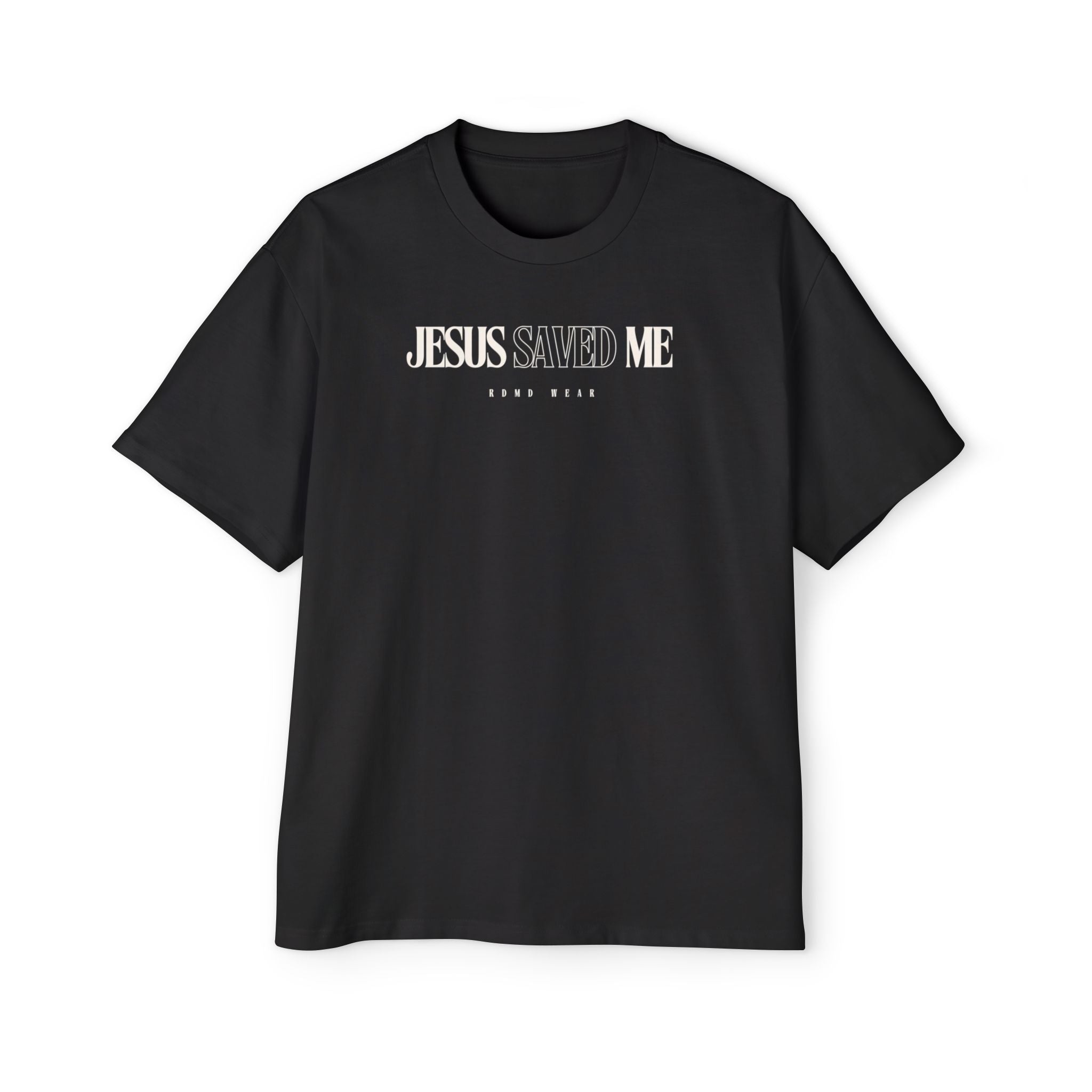 Jesus Saved Me | Unisex Heavy Oversized Tee