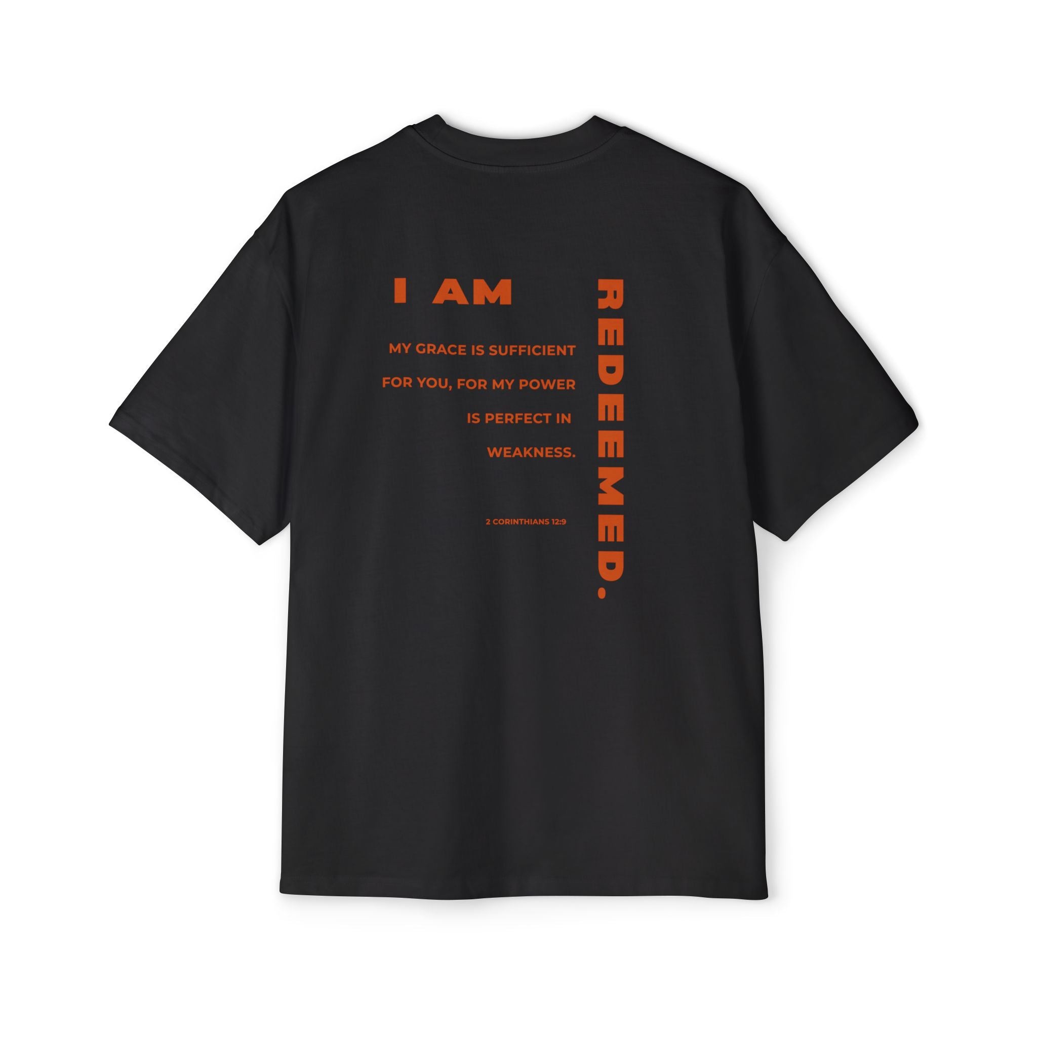 I AM REDEEMED | Unisex Heavy Oversized Tee