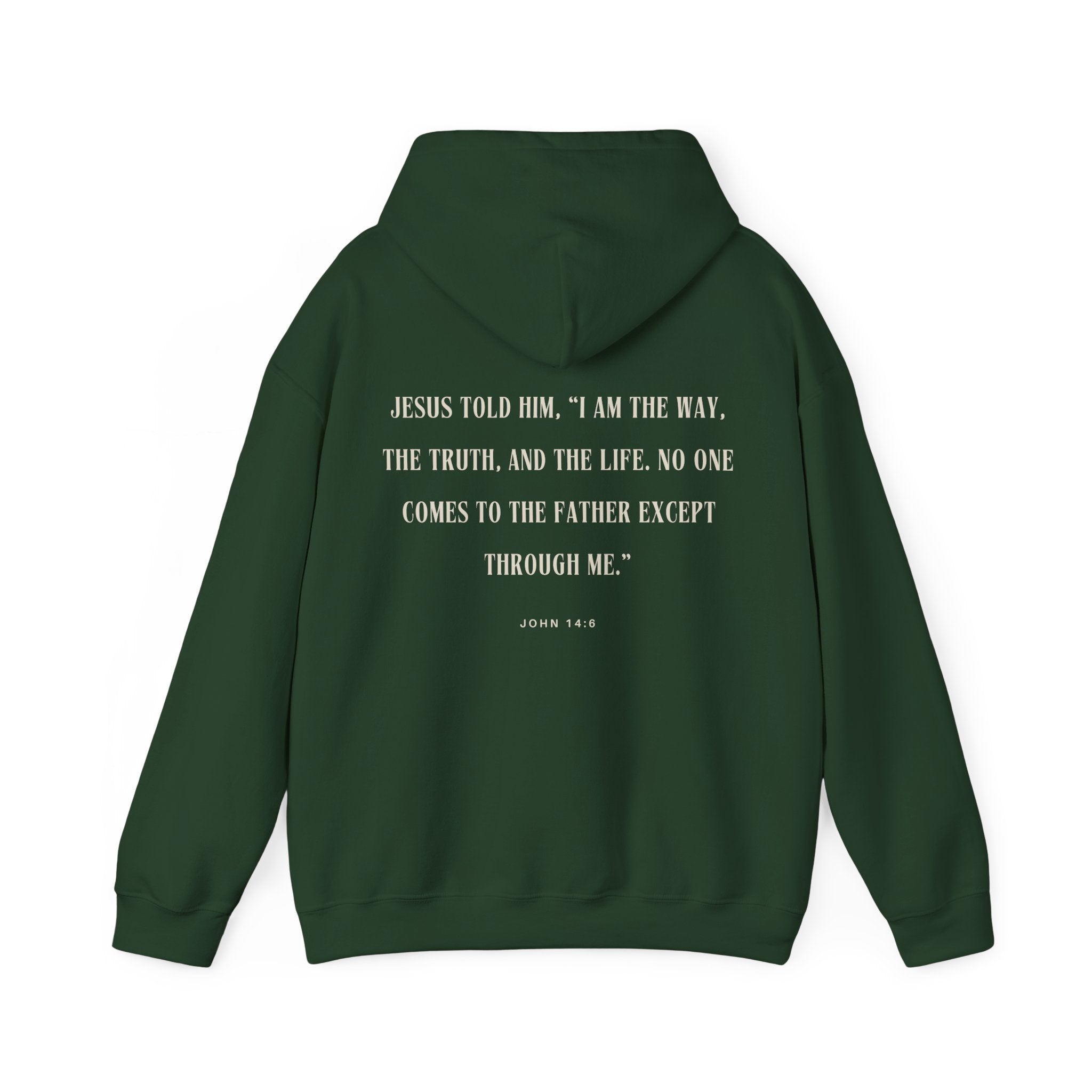 Christian Scripture Hoodie — Faith-Inspired Scripture Quote Sweatshirt