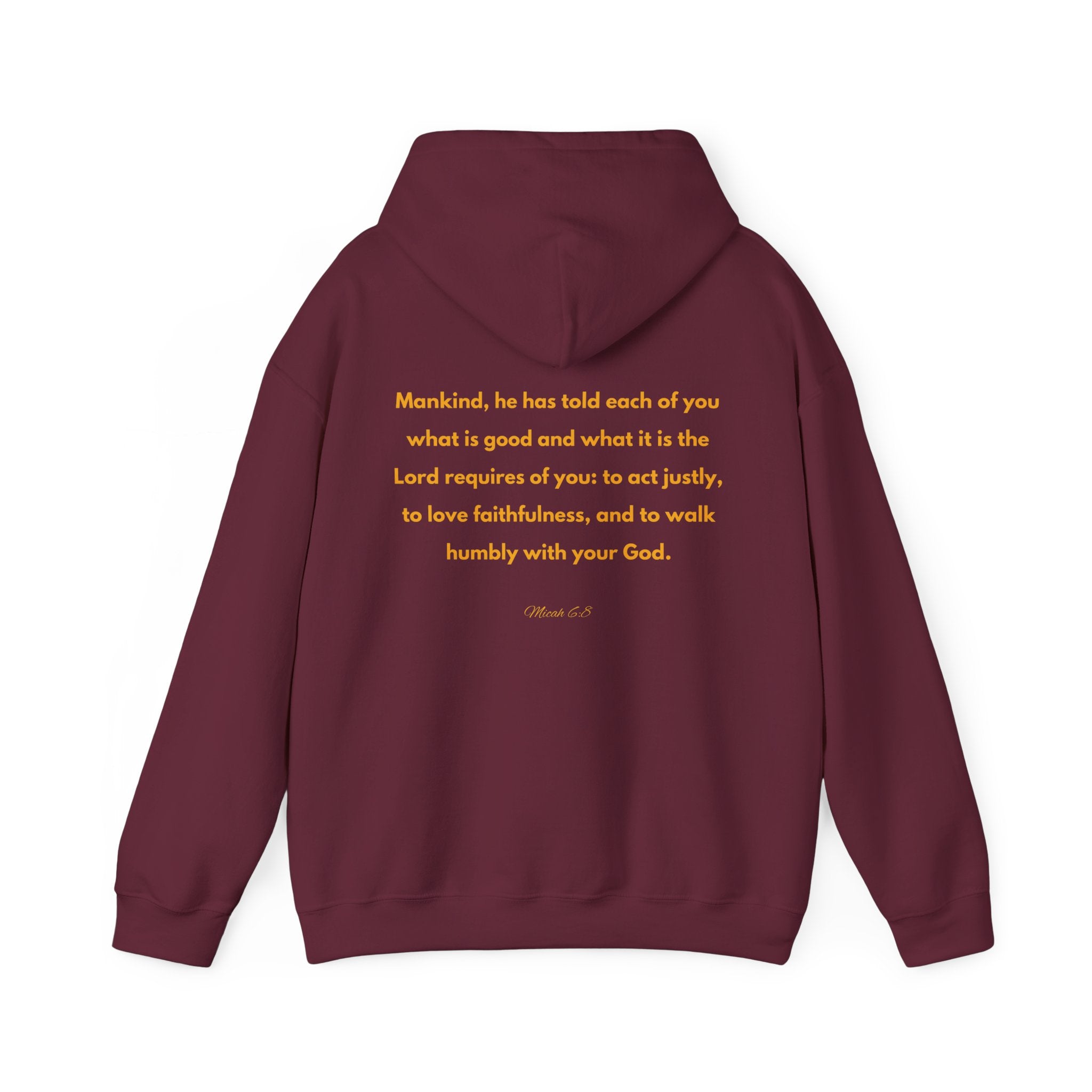 Christian Scripture Hoodie — Faith-Inspired Bible Verse Sweatshirt